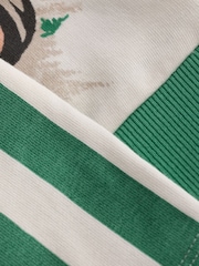Green/White Cath Kidston Long Sleeve Sweatshirt & Stripe Shorts Set (3mths-7yrs) - Image 10 of 11