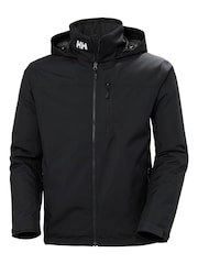 Helly Hansen Waterproof Crew Hooded Midlayer Sailing Black Jacket 2.0 - Image 3 of 4