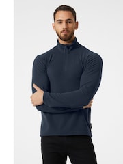 Helly Hansen Blue Daybreaker 1/2 Zip Fleece - Image 1 of 4