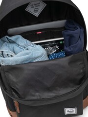 Herschel Supply Co Heritage Black Backpack - Image 3 of 6