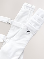 self. White Pad Plunge Smoothing Scoop Bra - Image 8 of 8