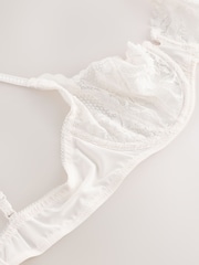 Lemon Yellow Non Pad Balcony Lace Bras 3 Pack A-E - Image 10 of 13