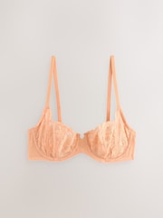 Lemon Yellow Non Pad Balcony Lace Bras 3 Pack A-E - Image 7 of 13