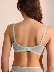 Multi Non Pad Balcony Premium Floral Embroidery Non Pad Bra - Image 5 of 9