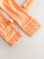 Orange/Blanc - Soutiens-gorge multi-voies sans bretelles à Dentelle légèrement rembourrés Lot de 2 - Image 10 de 11