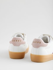 أبيض - حذاء رياضي للبنات بعنق منخفض ونعل مرن من Baker By Ted Baker - صورة 4 من 5