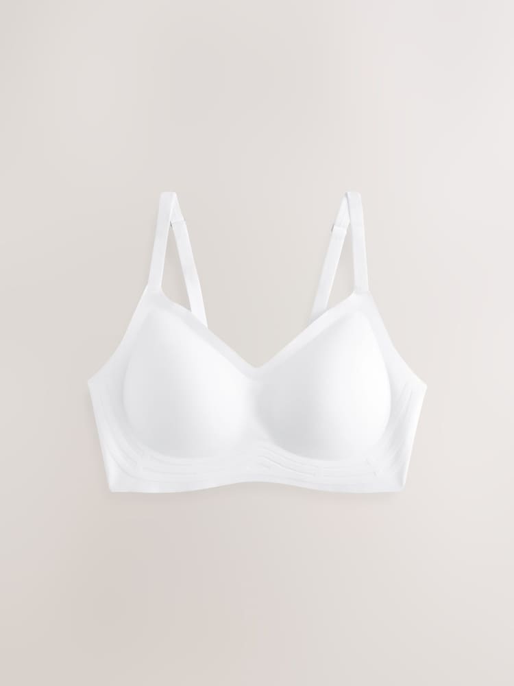 White Smoothing Light Pad Non Wire Ultimate Comfort Bra - Image 1 of 9