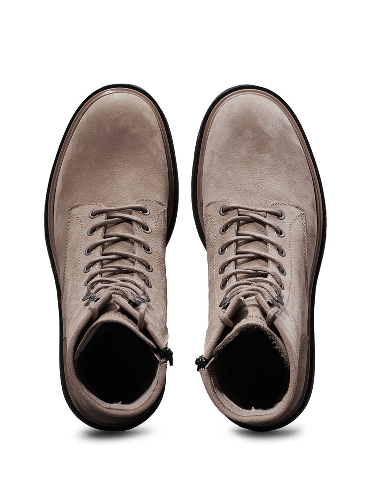 Calvin Klein Brown Lace Up Suede Boots - Image 5 of 7