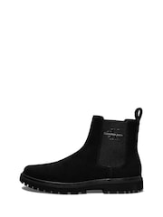Calvin Klein Black Iconic Chelsea Boots - Image 2 of 7