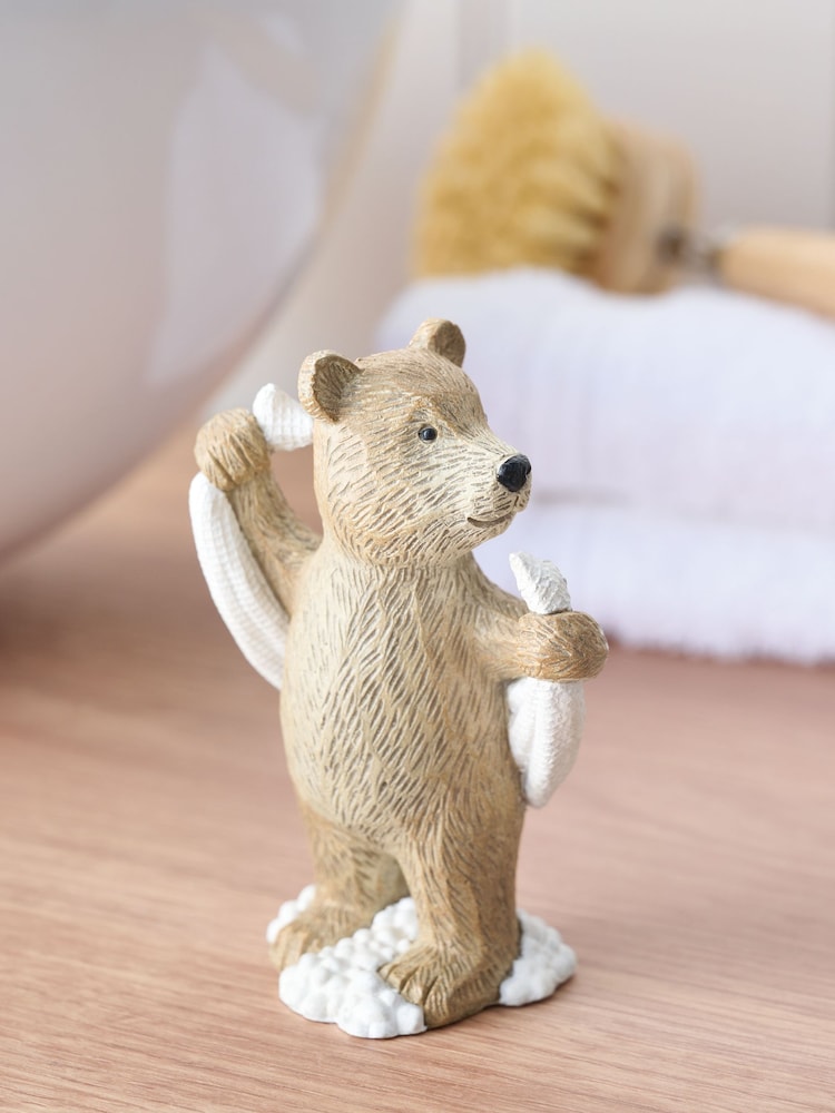 زينة حمام على شكل منشفة من Bertie Bear - صورة 1 من 5