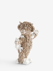 Natural Hamish the Highland Cow Bathroom Towel Ornament - Image 4 of 4