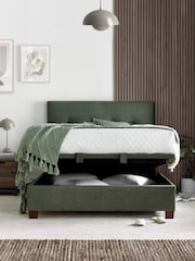 Kaydian Winter Moss Green Walkworth End Lift Ottoman Storage Bed - Image 2 of 2