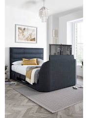 Kaydian Slate Kirkby TV Side Lift Ottoman Storage Bed - Image 1 of 4