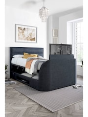 Kaydian Slate Kirkby TV Side Lift Ottoman Storage Bed - Image 3 of 4