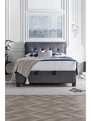 Kaydian Vogue Grey Accent Ottoman Storage Bed - Image 1 of 2