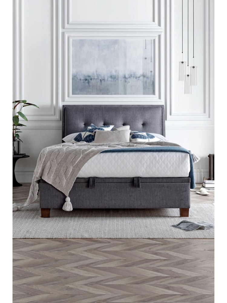 Kaydian Vogue Grey Accent Ottoman Storage Bed - Image 1 of 2