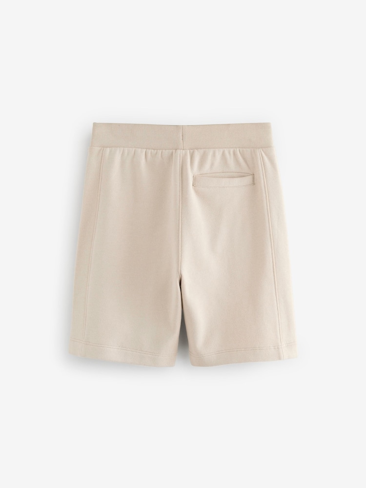 Baker by Ted Baker Ecru/Navy 100% Cotton Shorts 2 Pack - Image 3 of 6