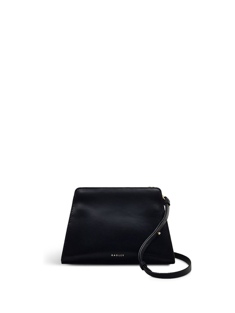 Radley London Small Glasshouse schwarze Umhängetasche mit oben offenem Design - Bild 1 von 5 Radley London Small Glasshouse schwarze Umhängetasche mit oben offenem Design - Bild 1 von 5