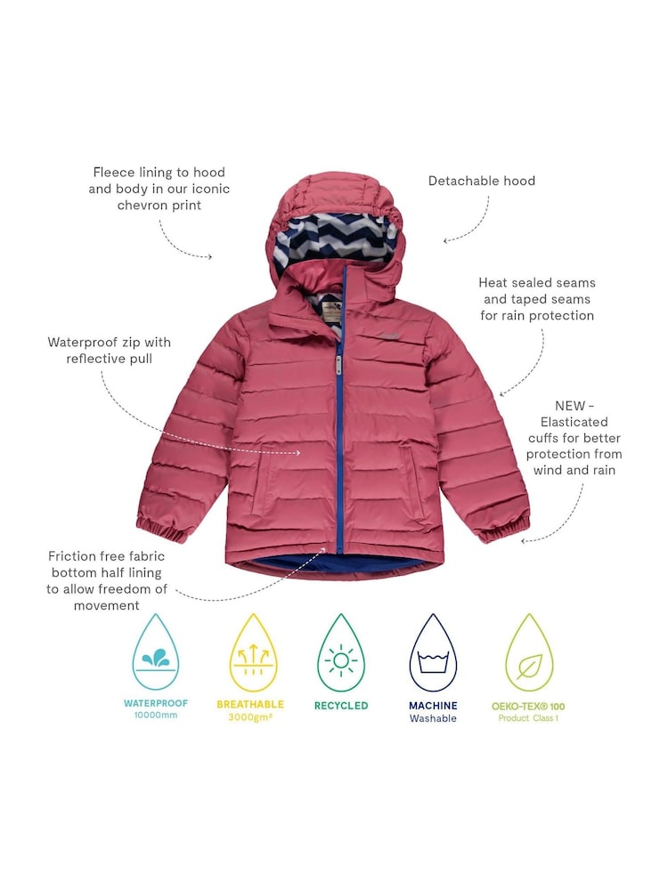 Muddy Puddles Waterproof Puffer Jacket - Image 5 of 5