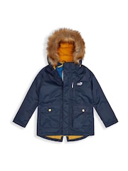 أزرق داكن أزرق - Muddy Puddles Waterproof 3-In-1 Parka Jacket - صورة 3 من 7