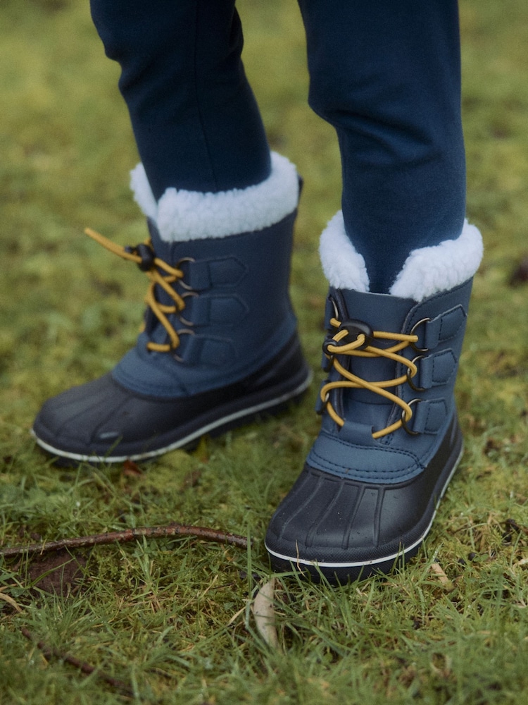Muddy Puddles Kids Snowboots Fleece - Image 1 of 3