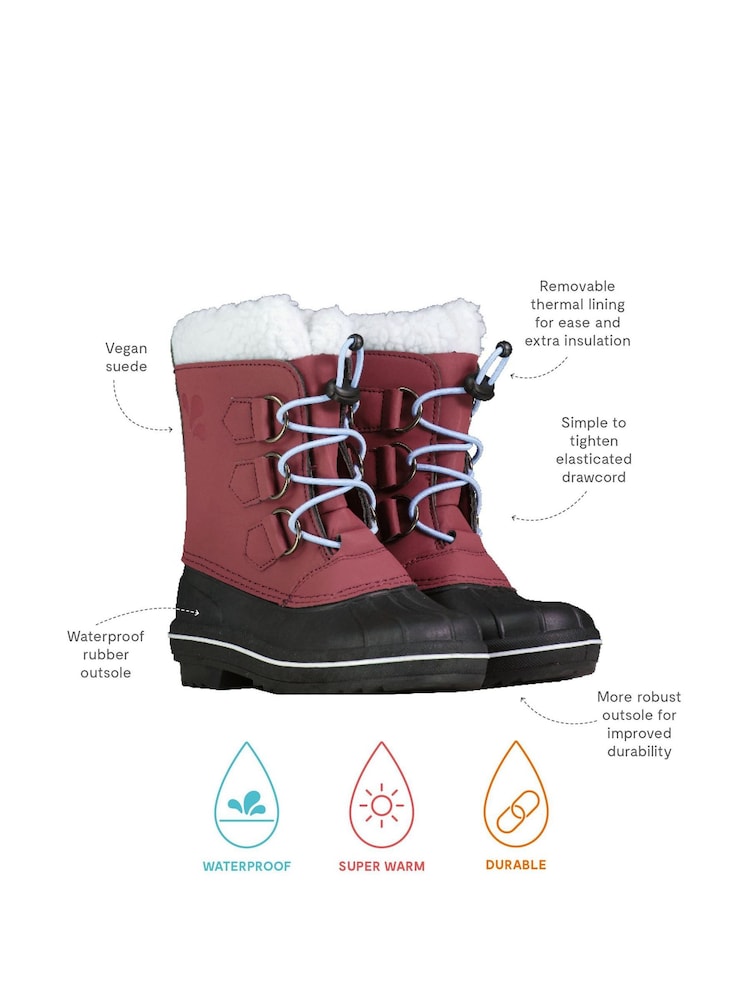 Muddy Puddles Kids Snowboots Fleece - Image 3 of 3