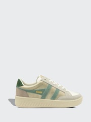 Gola Gold Green Mist Evergreen Womens Superslam Blaze Trainers - Image 1 of 4
