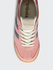 Gola Coral Pink Moonlight Raspberry Womens Elan Trainers - Image 4 of 4