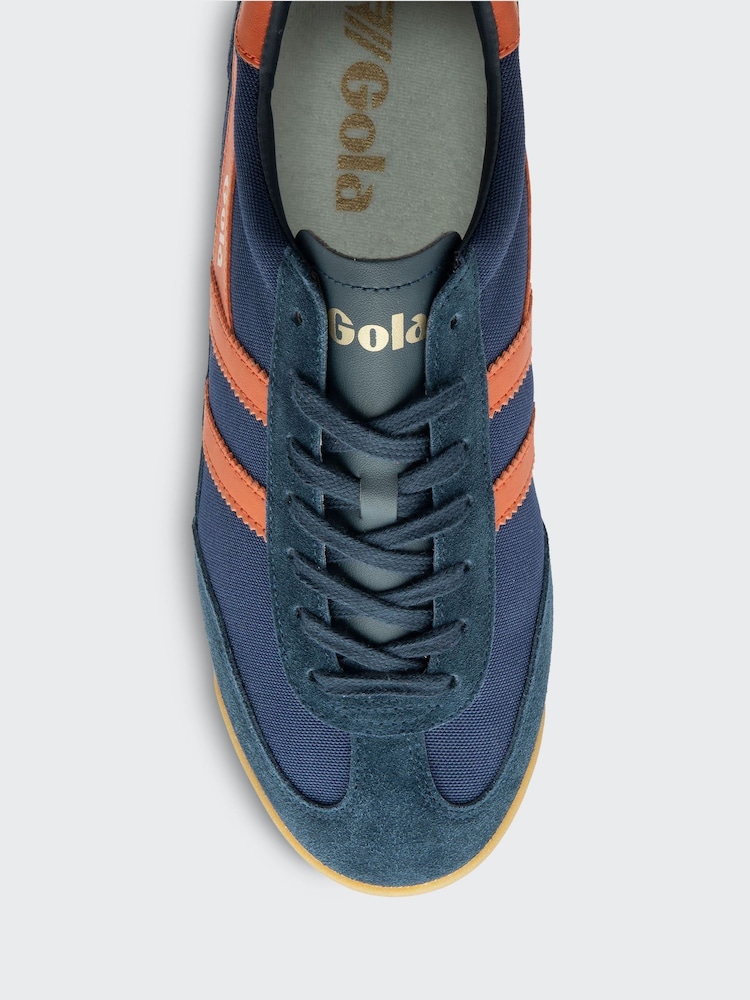 Gola Navy Moody Orange Mens Tornado Trainers - Image 4 of 4