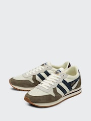 Gola Off White/Khaki Navy Mens DAYTONA Trainers - Image 2 of 3