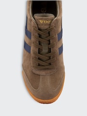 Gola Khaki Navy Mens Harrier Trainers - Image 4 of 4