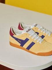 Gola Yellow Womens Elan Trainers - Image 2 of 5