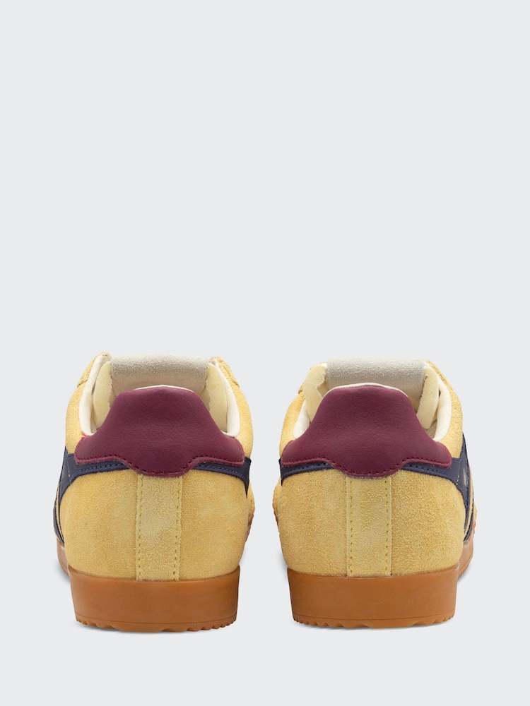 Gola Yellow Womens Elan Trainers - Image 4 of 5