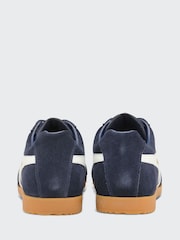 Gola Navy White Mens Harrier Trainers - Image 3 of 4