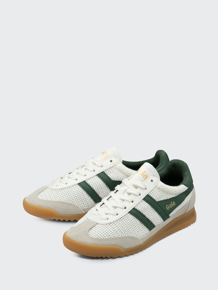 Off White Evergreen - Gola Womens Tornado Zephyr Trainers - Image 2 of 5
