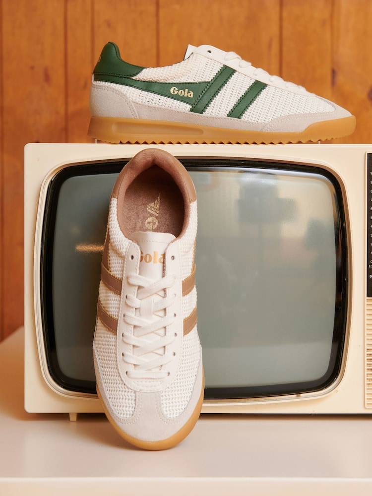 Off White Evergreen - Gola Womens Tornado Zephyr Trainers - Image 5 of 5
