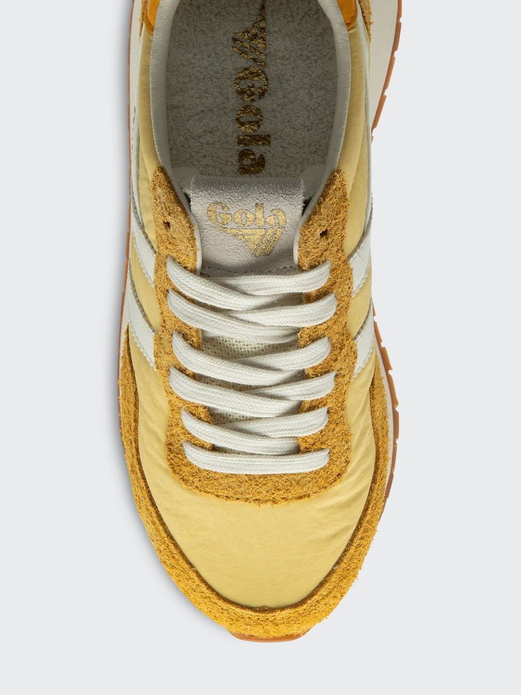 Gola Pollen Sun Off White Womens Arizona Trainers - Image 4 of 4