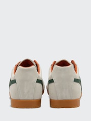 Gola Off White Evergreen Moody Orange Mens Harrier Trainers - Image 3 of 4