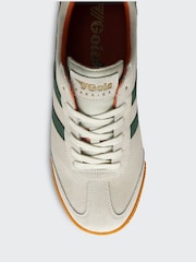 Gola Off White Evergreen Moody Orange Mens Harrier Trainers - Image 4 of 4