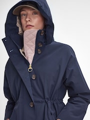 Barbour® Blue Iris Waterproof Coat - Image 4 of 7