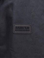 Barbour® International Winkirk Wax 100% Cotton Black Jacket - Image 6 of 7
