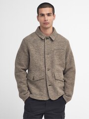 Barbour® International Natural Allmoor Wool Jacket - Image 1 of 6