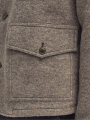 Barbour® International Natural Allmoor Wool Jacket - Image 5 of 6