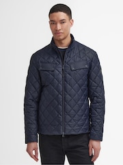 Barbour® International Ariel Box Quilted Black Jacket - Image 1 of 6