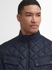 Barbour® International Ariel Box Quilted Black Jacket - Image 4 of 6