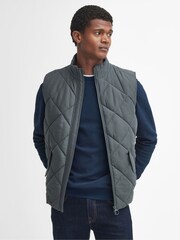 Barbour® Grey City Chelsea Quilted Gilet - Image 1 of 9
