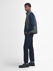Barbour® Grey City Chelsea Quilted Gilet - Image 3 of 9