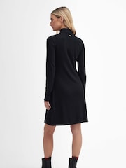 Barbour® International Hailey Black Dress - Image 4 of 7