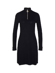 Barbour® International Hailey Black Dress - Image 7 of 7