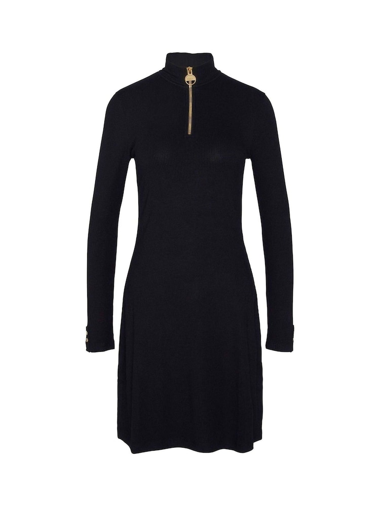 Barbour® International Hailey Black Dress - Image 7 of 7